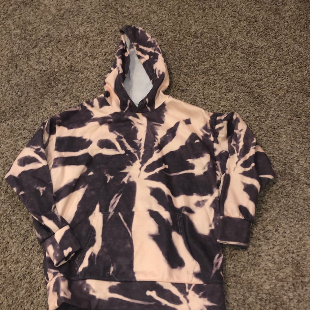 Tie die hoodie